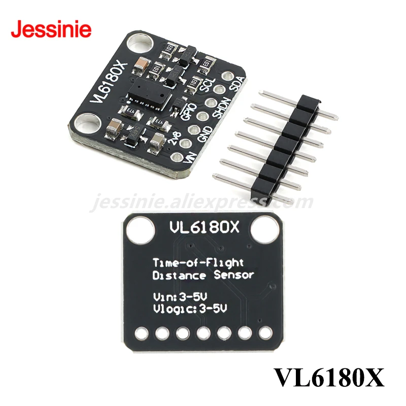 5 шт./1 шт. VL6180X модуль лазерного датчика измерения расстояния TOF время полета датчик короткого расстояния высокая точность для Arduino