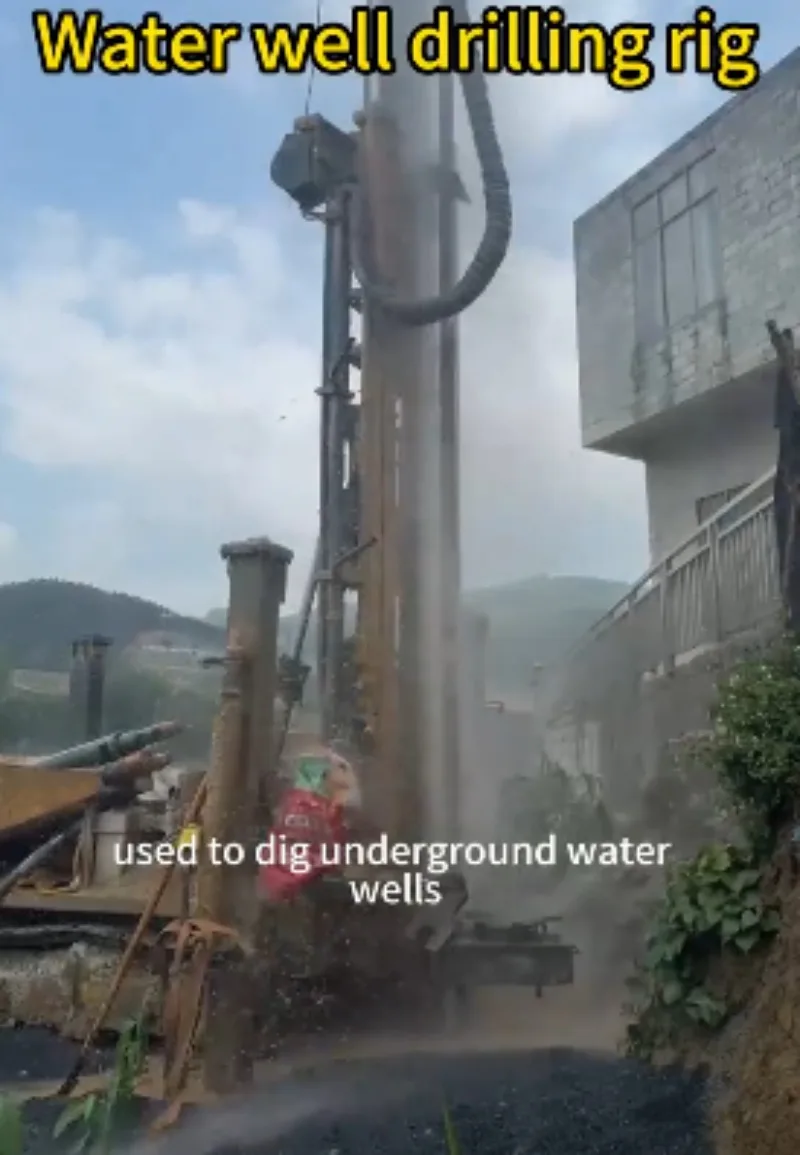 Customized Cheap Sale Pneumatic Water Well Drilling Machine Underground Water Well Drilling Rig From China 150m 300m
