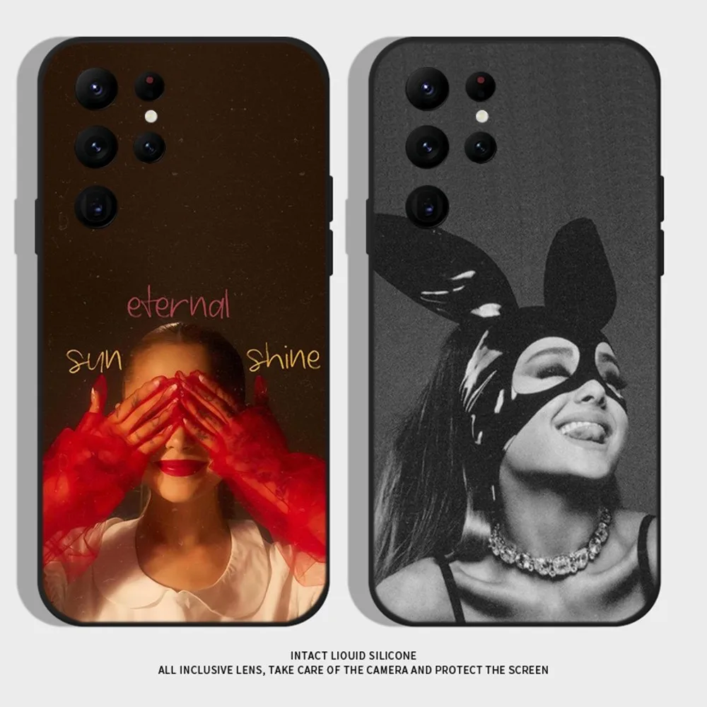 A-Ariana G-GrandeS The Boy Is Mine Phone Case For Samsung S24,S22 Ultra,S20,S30 plus,S22 plus,S23,S30 ultra 5G Silicone Cover