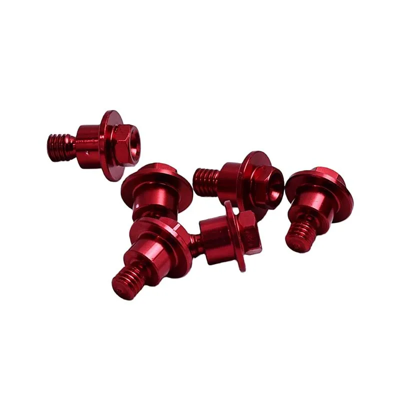 NEW For YZ65 YZ125 YZ250 YZ250F YZ450F YZ125X YZ250X YZ250FX YZ450FX WR250F WR450F 6PCS M6*12 Front Fork Guard Bolt Screw