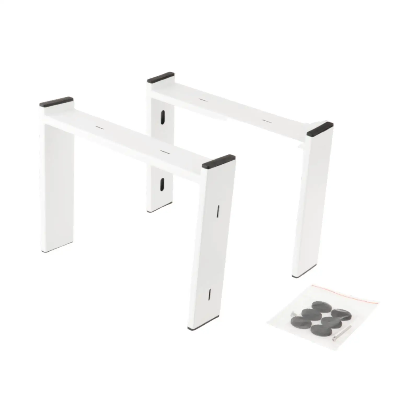 

2x Stand Legs Supports Save Space Screw Mounted Craft Desk Accessories Fully Open Organizer for Maker 3 Workshop Office Home