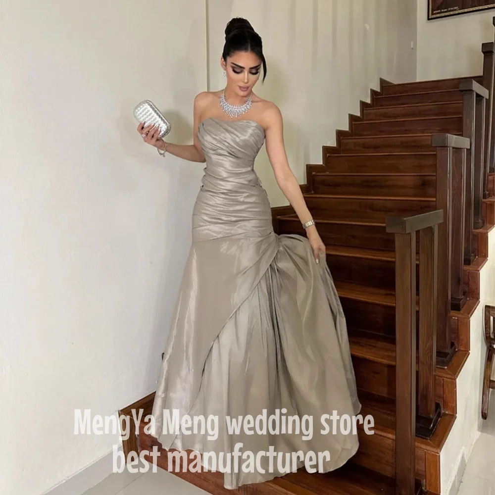 

ZHUISHU Strapless Evening Dress Long Mermaid Elegant Dress For Special Event Vestidos De Fiesta 2025 Special Occasion Customized