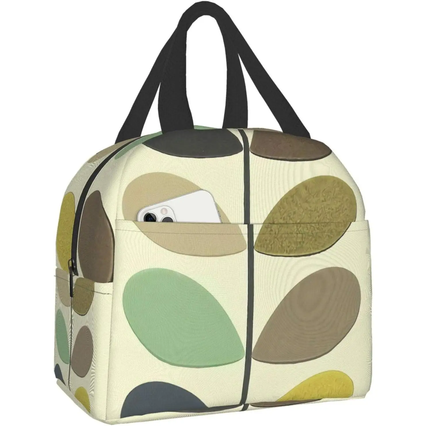 

Portable Lunch Tote Bag Waterproof Reusable Durable Insulated Lunch Boxes for Men Women Work Office Travel Picnic