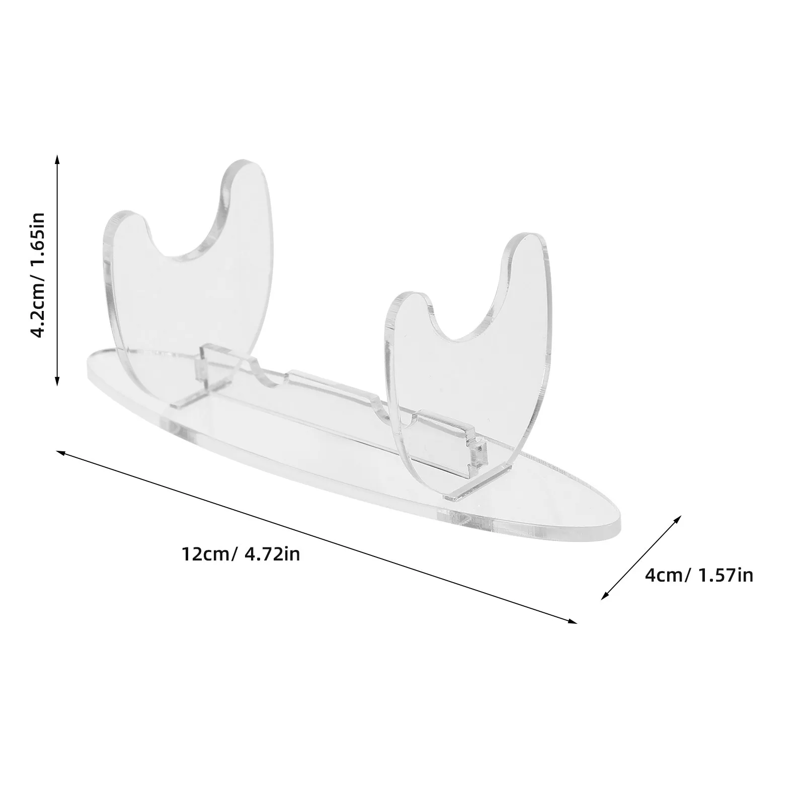 Creative Acrylic Pen Stand Versatile Pen Holder Display Rack for Fountain Pens Ballpoint Pencils Markers Brushes Eyebrow Nail