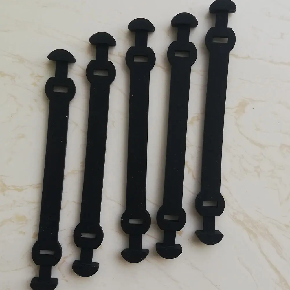 

5 Pcs Tennis Racket Shock Absorber Damper Dampeners Silica Gel Vibration Reducer Accessories Stable Performance Stretchy