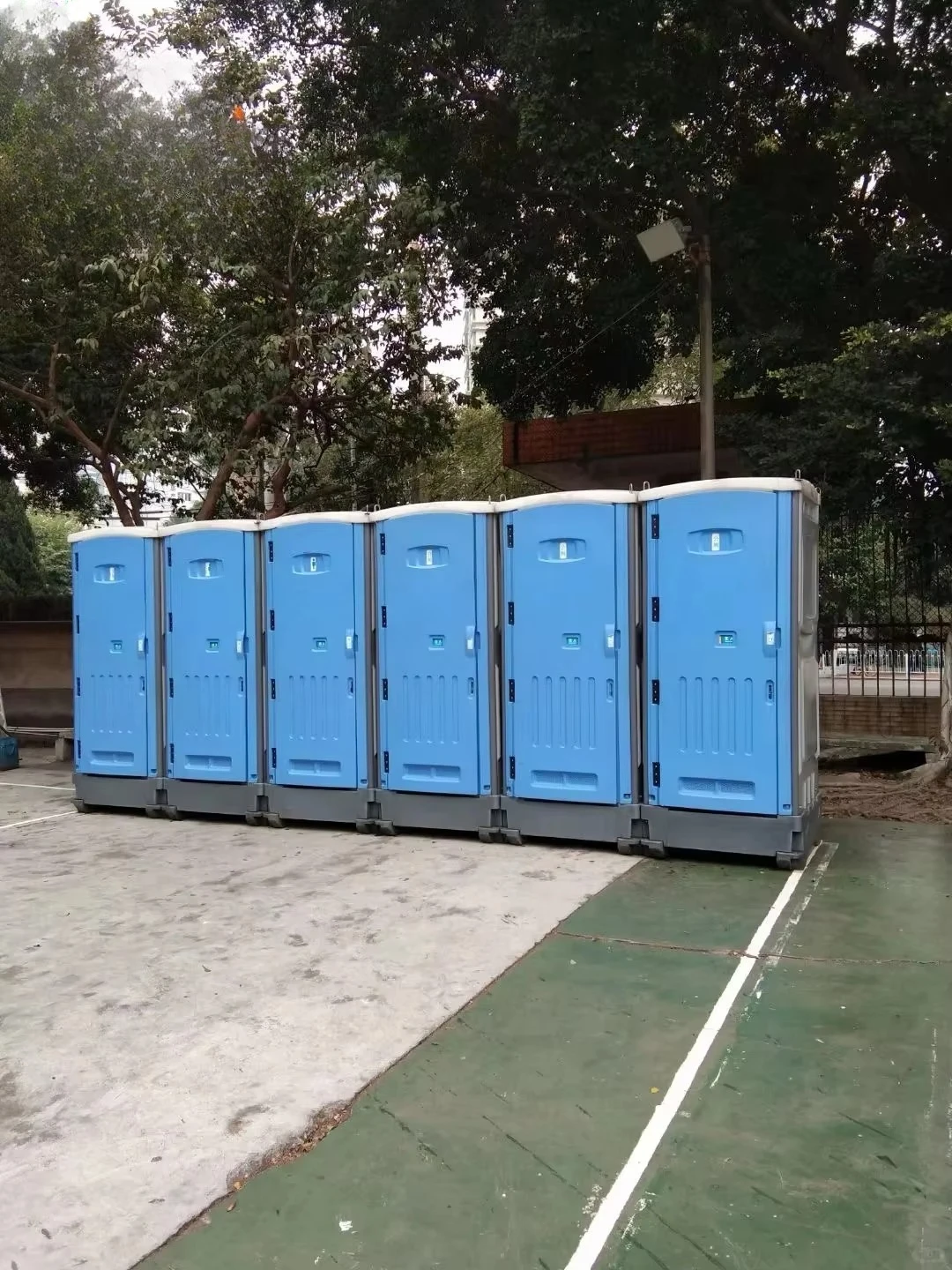Event Portable Toilet Dry Chemical Low Cost Fast Assembly Disaster Relief Emergency Outdoor Large Activity Sanitary Unit