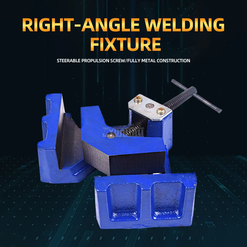 Vise Welding Positioner, Welding Fixing Tool, 90 Degree Right Angle Welding Clamp, Welding Pliers, Woodworking Clamp Positioner