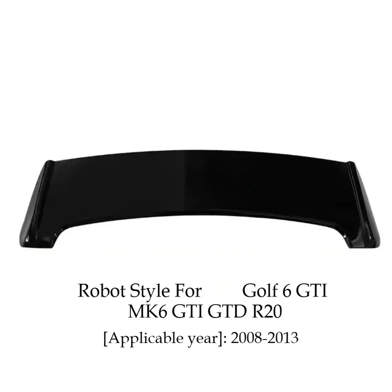Hot Selling Lightweight Genuine Carbon Fiber Roof Spoiler UV Treated For MK6 2008-2013
