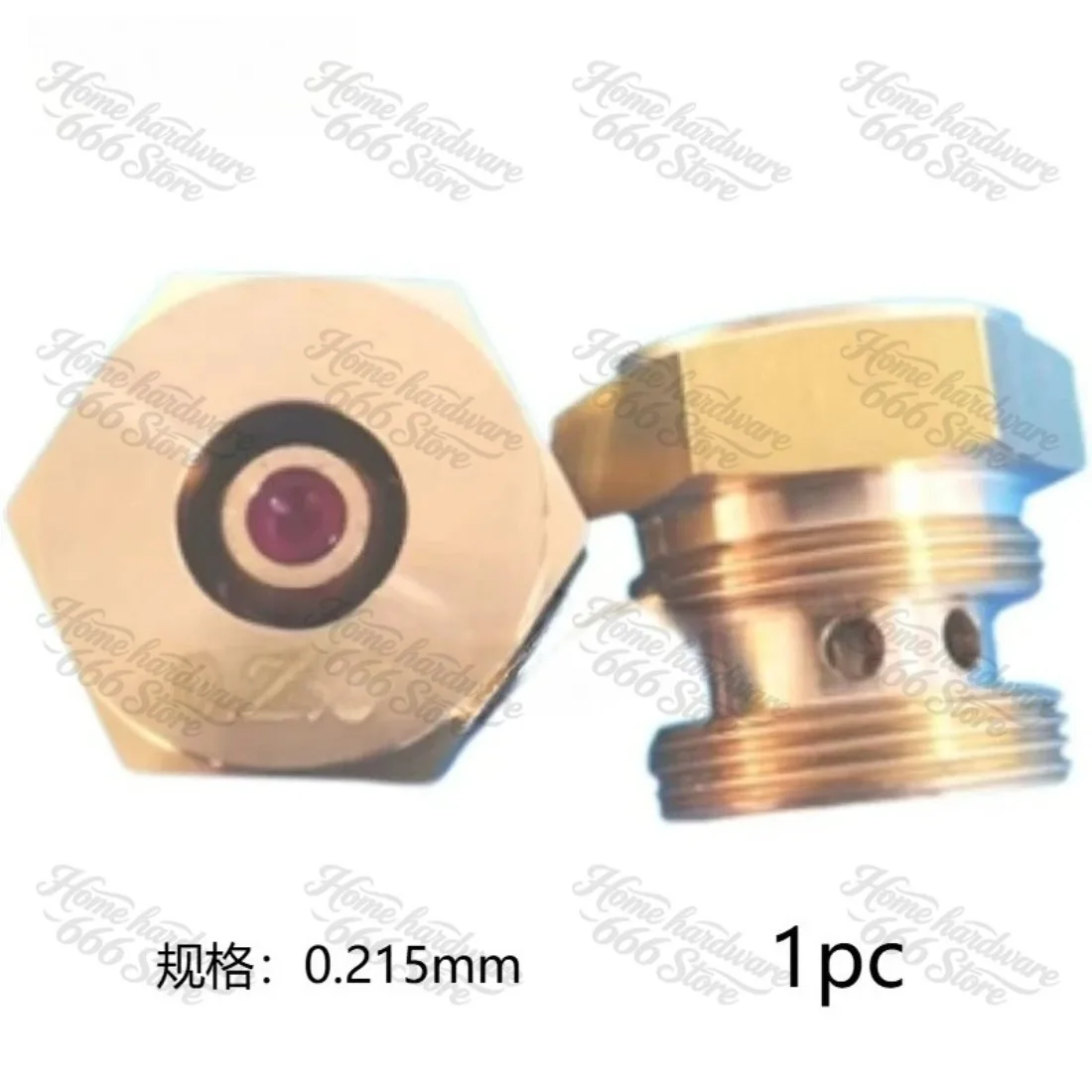 1PC  Wire Guide Nozzle, 0.192/0.195/0.215mm for Ruijun Medium Speed CNC EDM Wire Cutting Machine Parts