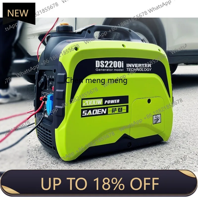 

Генератор Z189, 2 кВт, бытовой, маленький, бесшумный, 220 В, для автодома, для кемпинга, портативный, 5 кВт