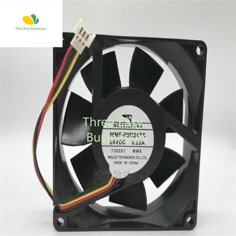 

NC5332H74A -09D24TS-MM6 24V 0.22A 9025 special fan for three-wire inverter