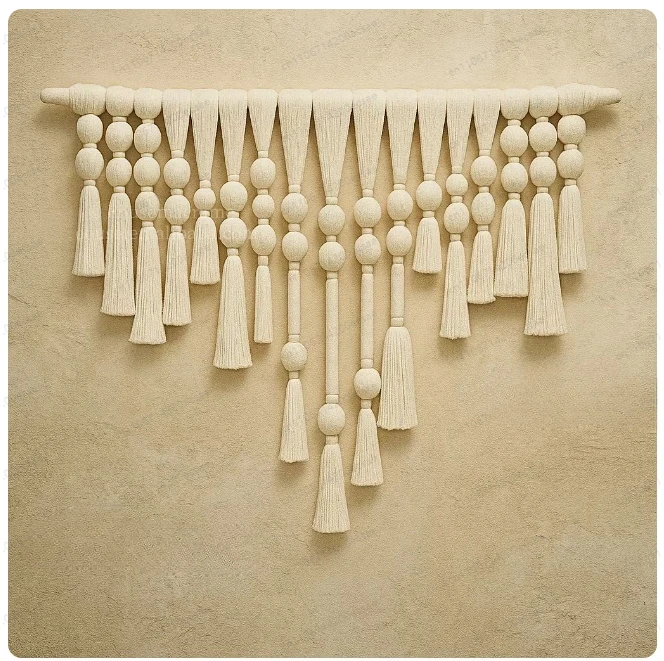 Morocco style Eco-Friendly Woven Macrame Wall Decor home decor luxury Wall Hanging For Living Room Or Bedroom