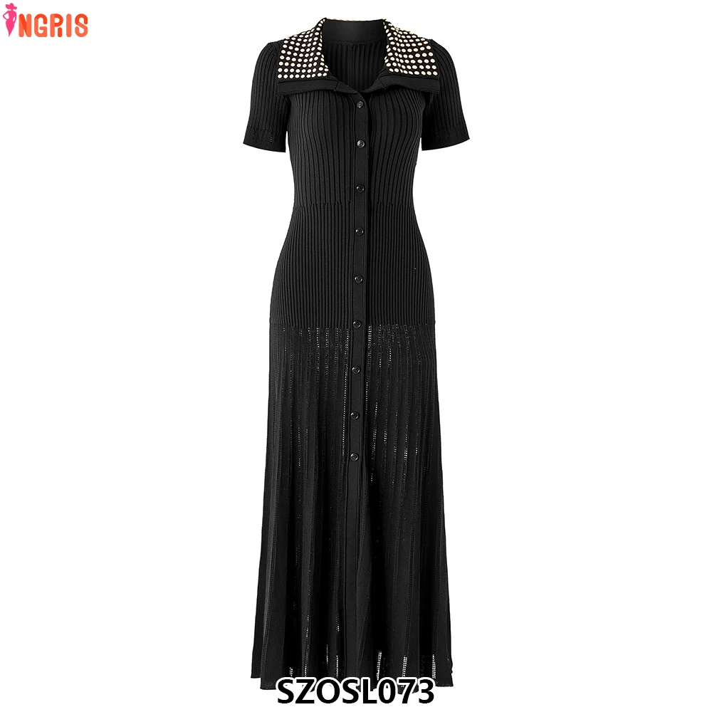 

2025 summer new fashion high quality slim fit short sleeve women's clothing European and American casual style-SZOSL072