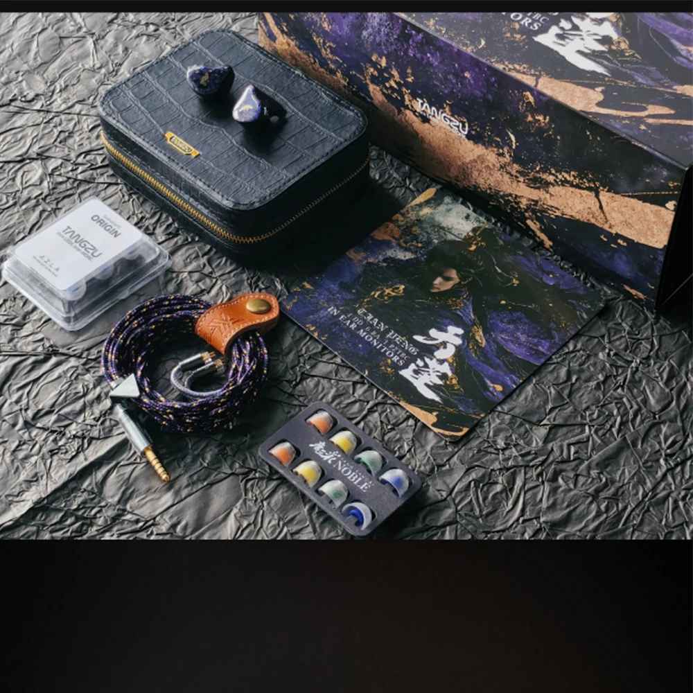 TANGZU TIAN PENG HIFI IEMs 1DD 6BA 1BC Гибридный драйвер Наушники-вкладыши Монитор Наушники 4,4 мм Балансовые наушники