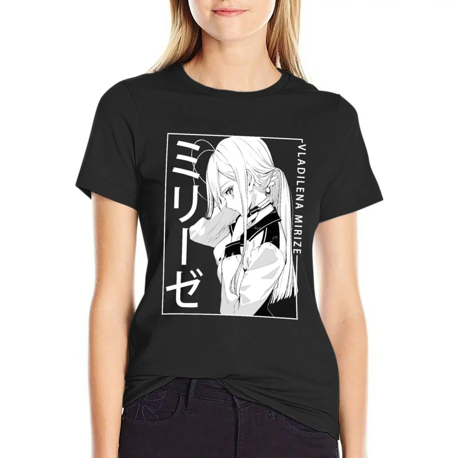 

Eighty Six Vladilena Milize T-Shirt female hippie clothes customizeds tees korean Women's clothes