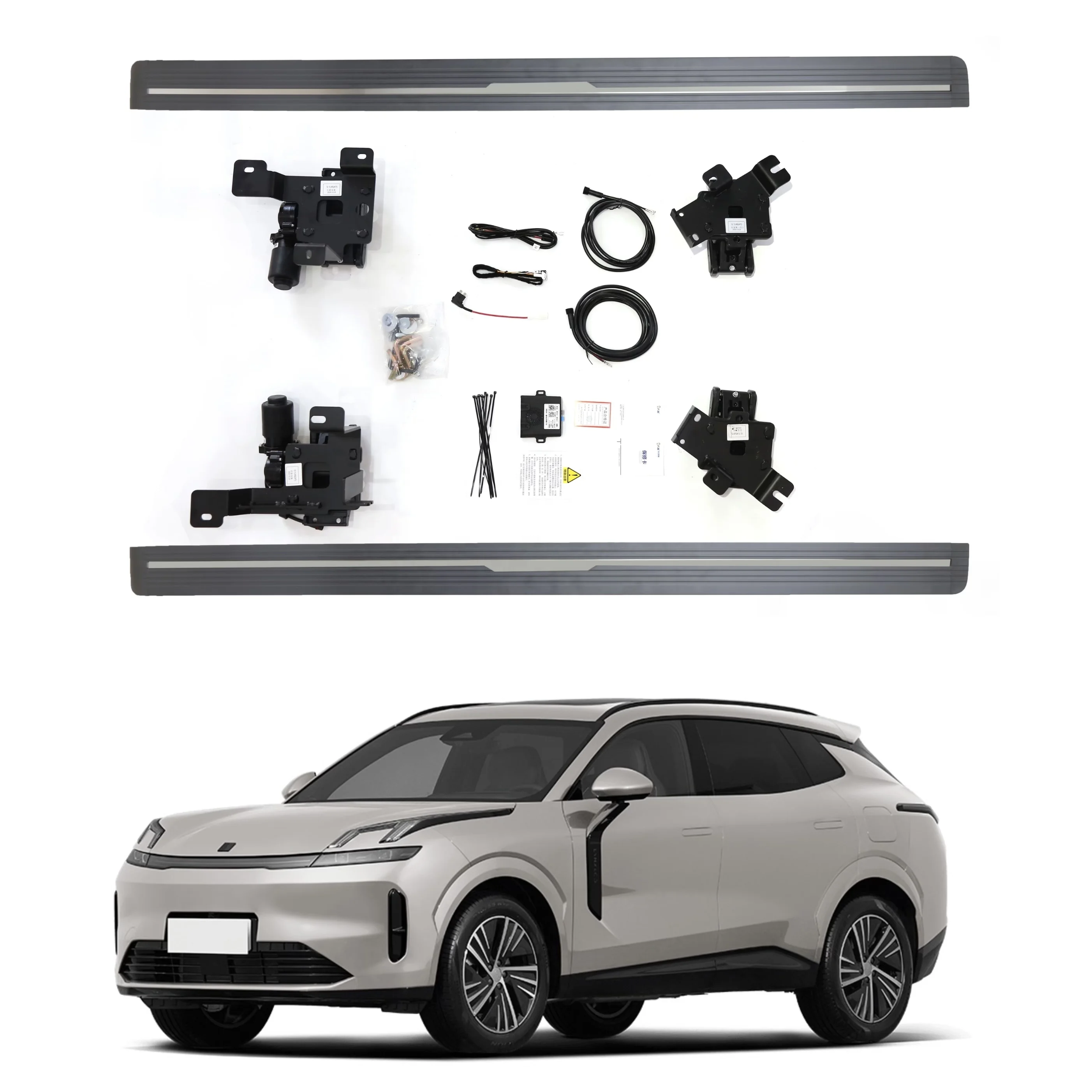 

Педали Lynk & Co 08 (EMP) 2023: Выдвижные, с защитой от защемления, автоматические, электрические, для электромобилей