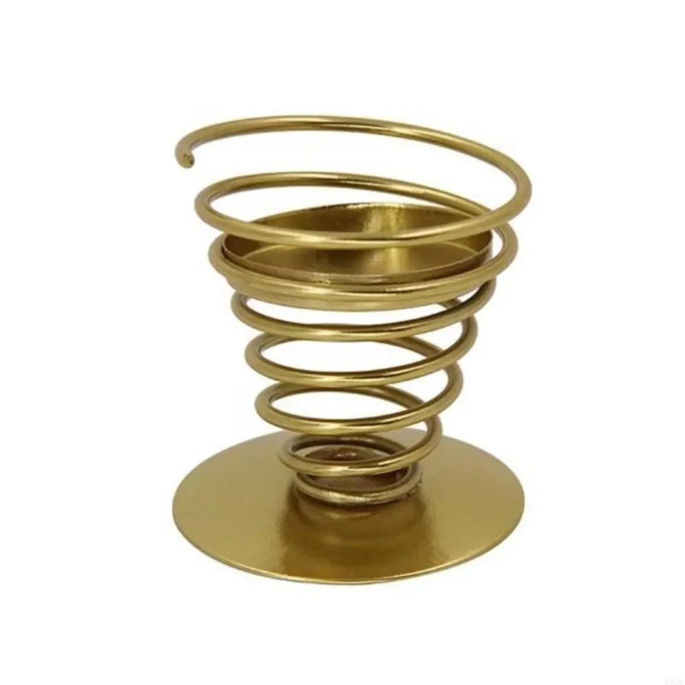 

Nordic Wrought Iron Spiral Candlestick Geometric Gold Metal Candle Holder Light Luxury SpiralS Holder Bedroom