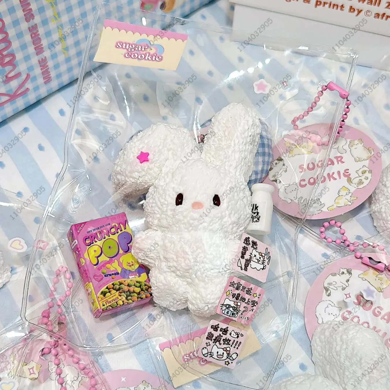 Rabbit Taba Squishy Silicone White Bunny Squeeze Toys ASMR Anti Stress Relief Novelty Fidget Toys for Adults игрушки для детей