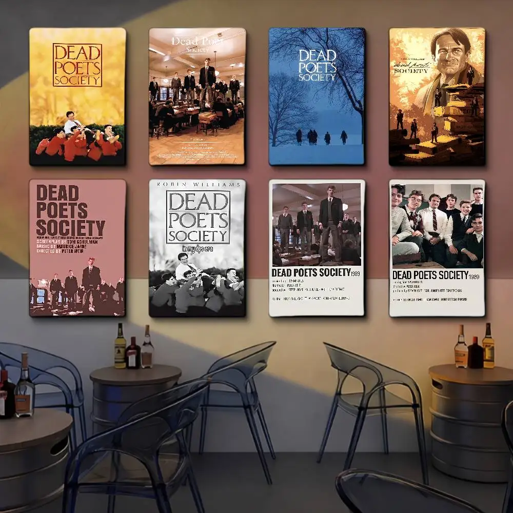 D-Dead P-Poets S-Society Movie Klassisches Anime-Poster, wasserfester Papieraufkleber, Kaffeehaus, Bar, Zimmer, Wanddekoration