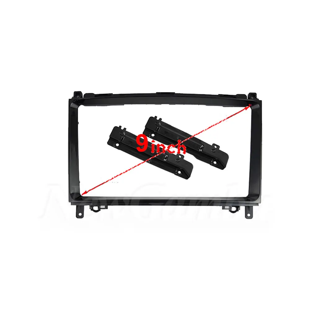 9 inç araba radyo FIT Mercedes BENZ Mercedes A-KLASSE Mercedes B-KLASSE 2004 2012-paneli plastik fasya Dashboard düzlem çerçeve