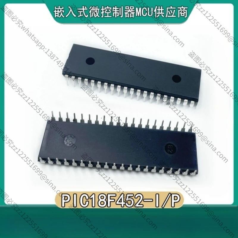 Suitable for PIC18F452-I/P DIP-40 Pic18f452 in-line, Microcontroller, Microcontroller E I
