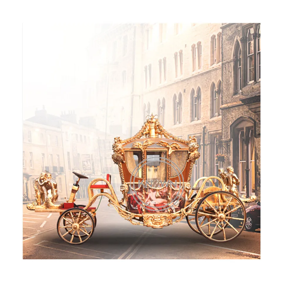 OEM Electric Horse Carriage Carts for Sale Royal Horse Marathon Carriages Wagon Bridal Dutch Special Transportation