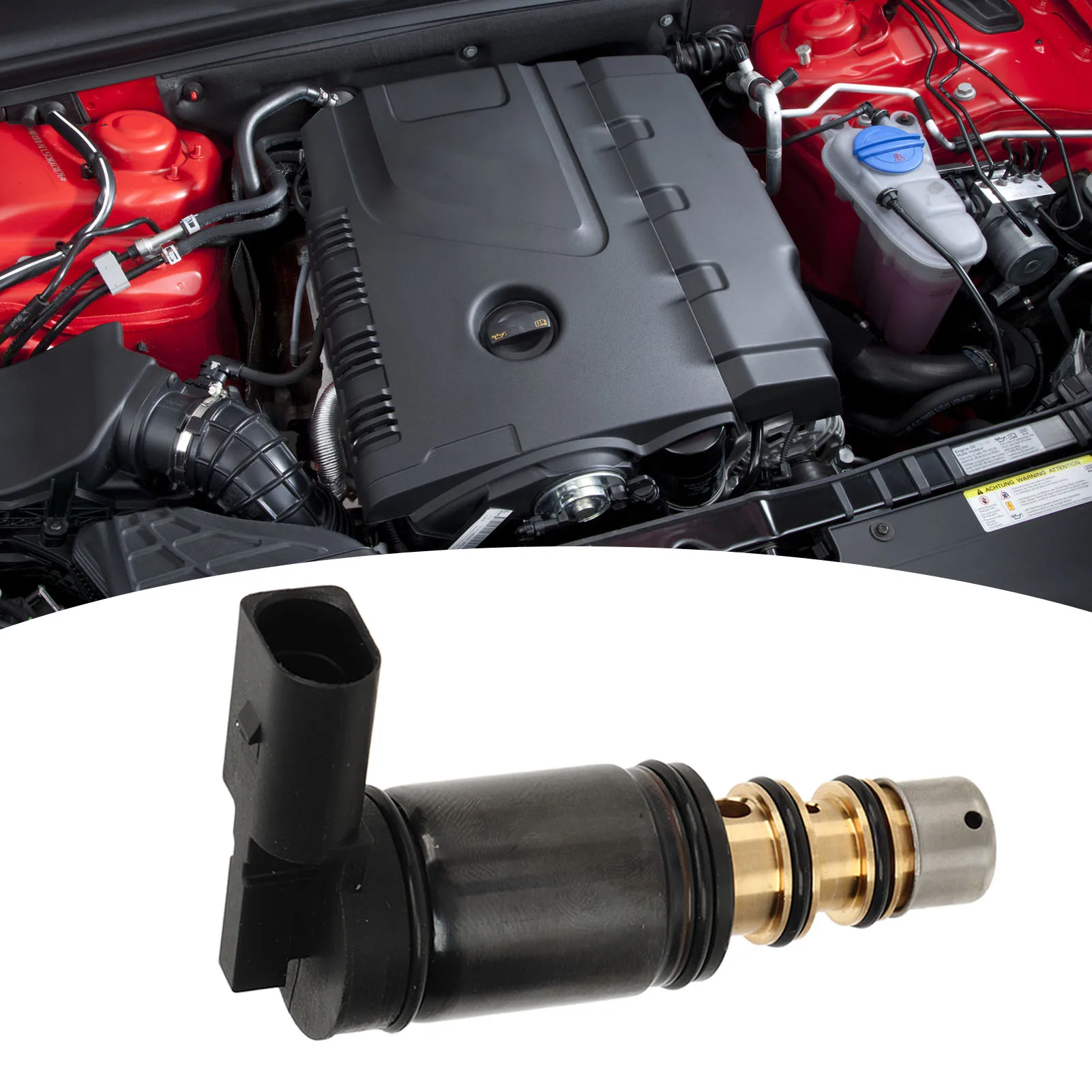 

Car Ac Compressor Control Valve Accuracy Control Energy Saving AC Compressor Control Valve Replacement for A4 2.0L Engine
