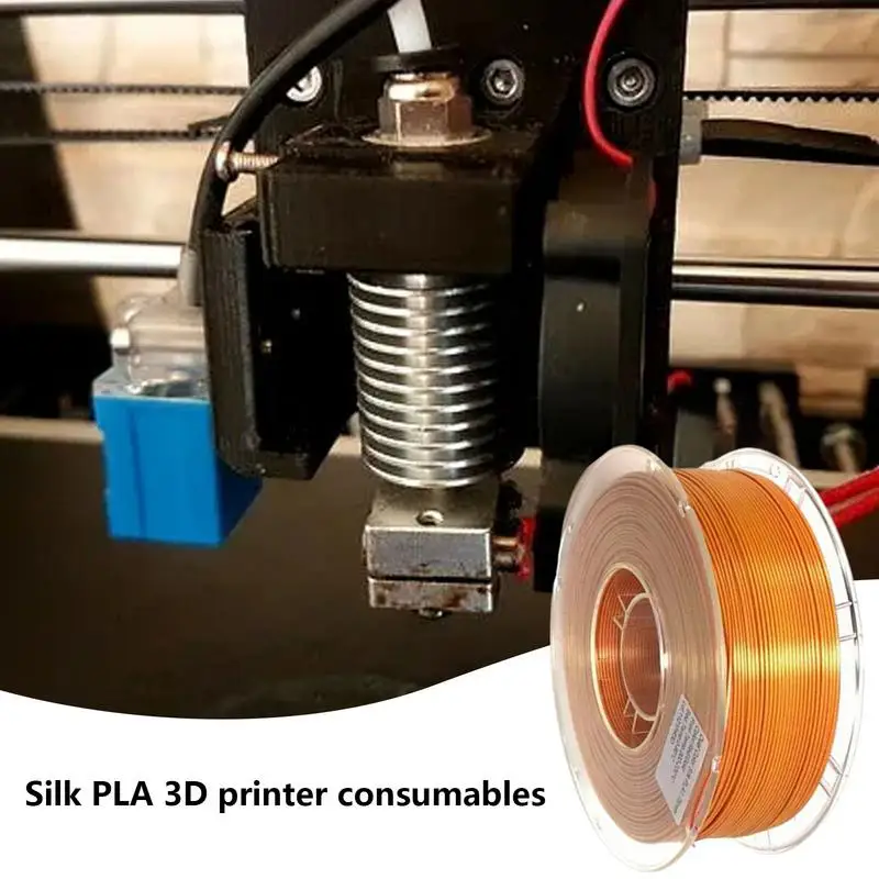 High-Speed PLA Filament Fast Dual Color Change Filament 1.75mm Spool Filament 1 Kg Spool PLA Printing Material Silky Shine Shiny