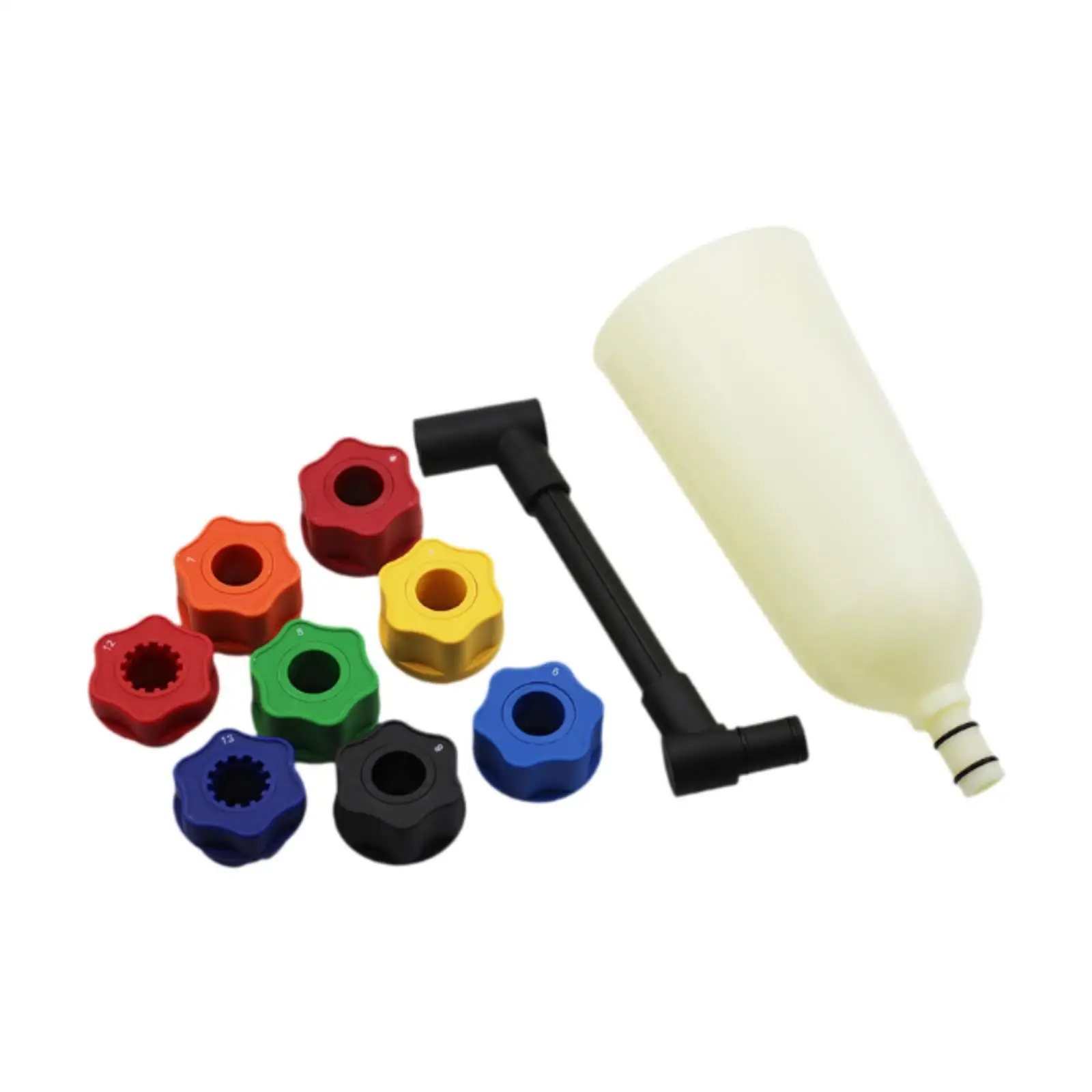 

Oil Funnel Set Oil Funnel Kit Part Replaces Leakproof Funnel Car Repair Adapters for Garage Auto Automotive Use Trucks