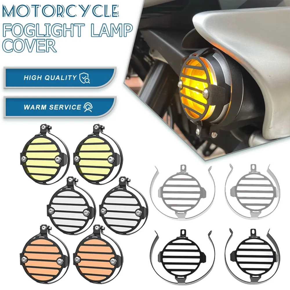 

FOR CFMOTO CF MOTO 800MT 800 MT 2021 2022 2023- 2025 Motorcycle Accessory Fog Light Protector Guards Metal Foglight Lamp Cover