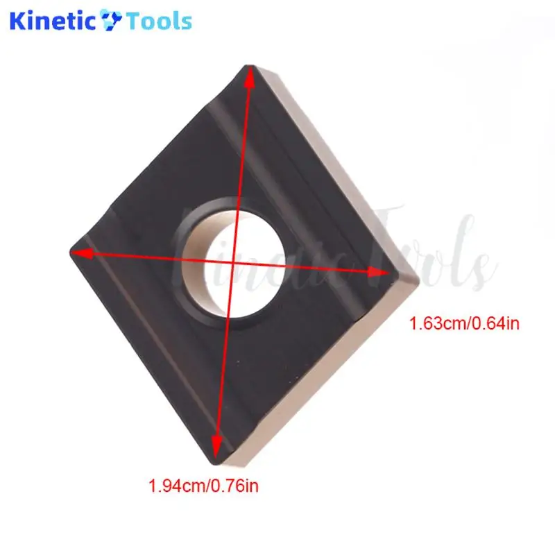 Zweifarbiger Schlitzschneideinsatz CNMG120404L-LS SP3200 Stahldreheinsatz, negativer Typ, verschleißfest und sanfte Spanentfernung