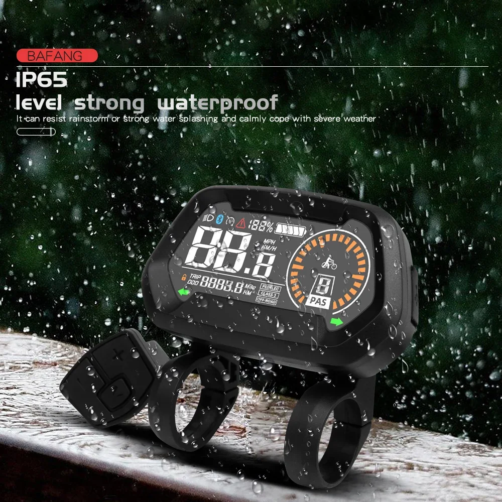 DZ43 دراجة كهربائية عرض مؤشر عالي الجودة ل BBS01B BBS02B BBSHD منتصف محرك المحرك 0-9 PAS سرعة UART Ebike