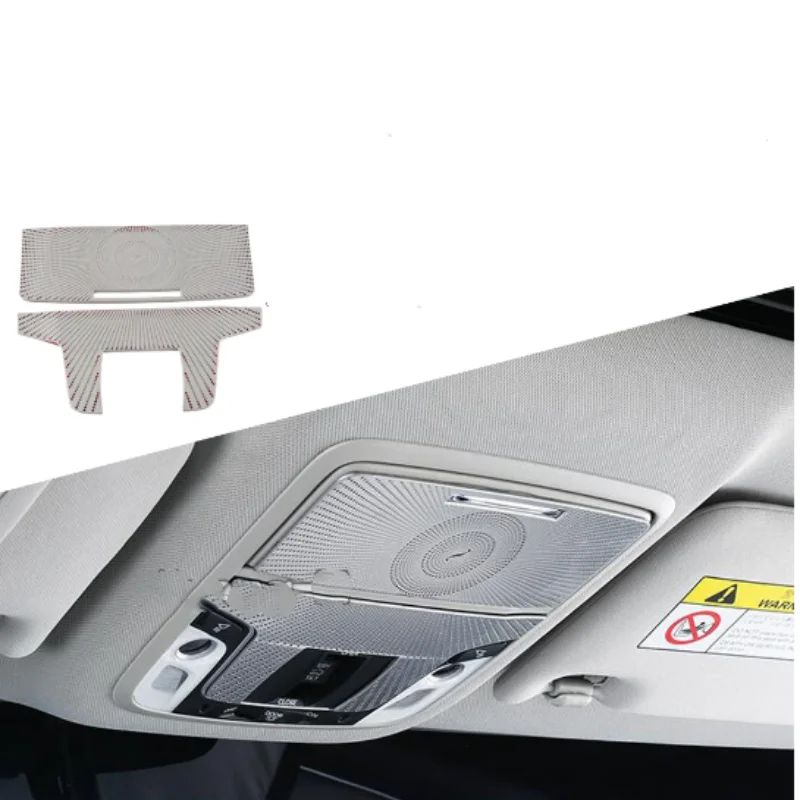 

Car Reading Light Lamp Detector Inside Audio Speak Sound Ring Circle Trim For Honda Accord 10th 2018 2019 2020 2021 2022