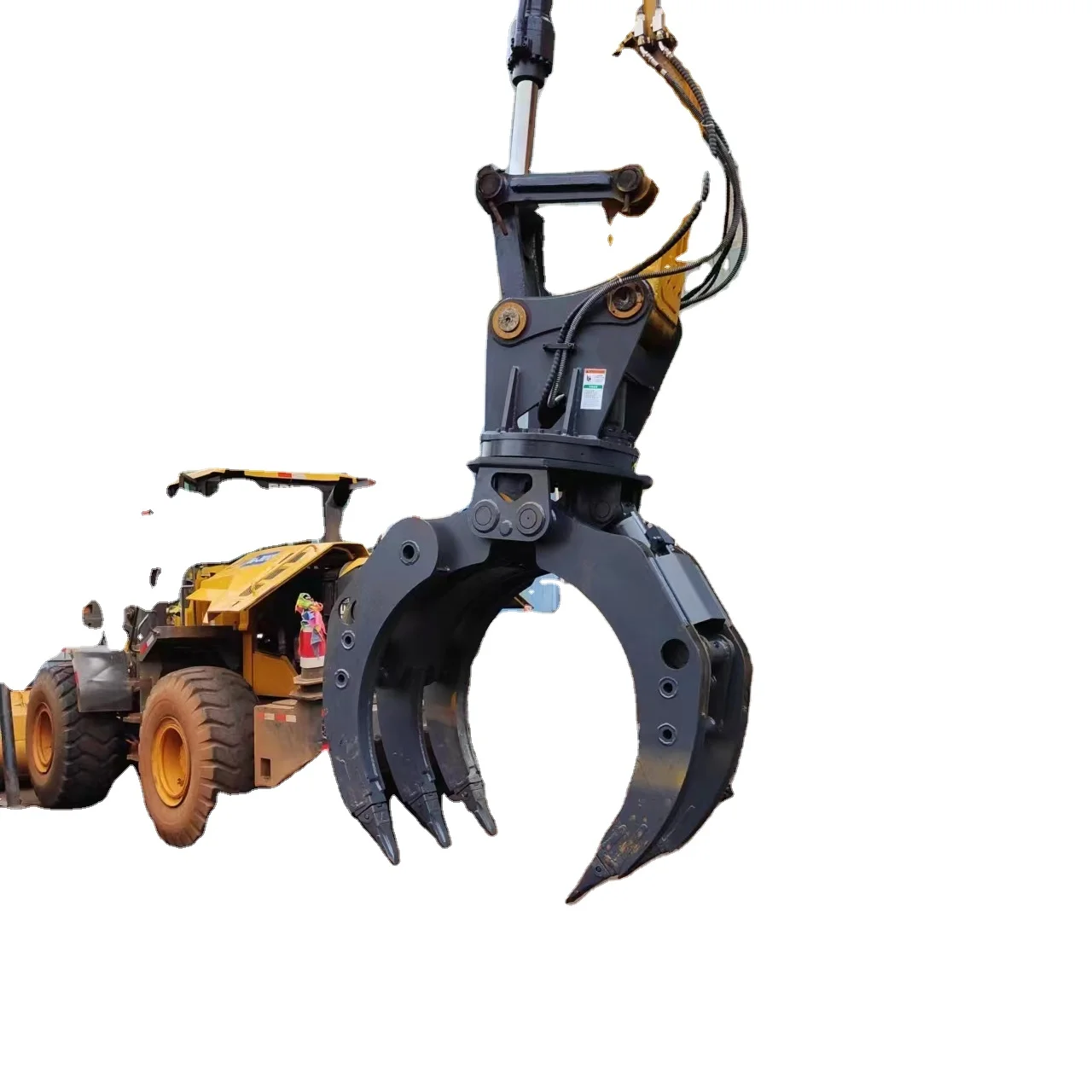 الخشب انتزاع المشابك سجل هيدروليكي مكون المحرك الأساسي Grapples جودة موثوقة بالجملة حفارة الغابات الملحقات الدورية
