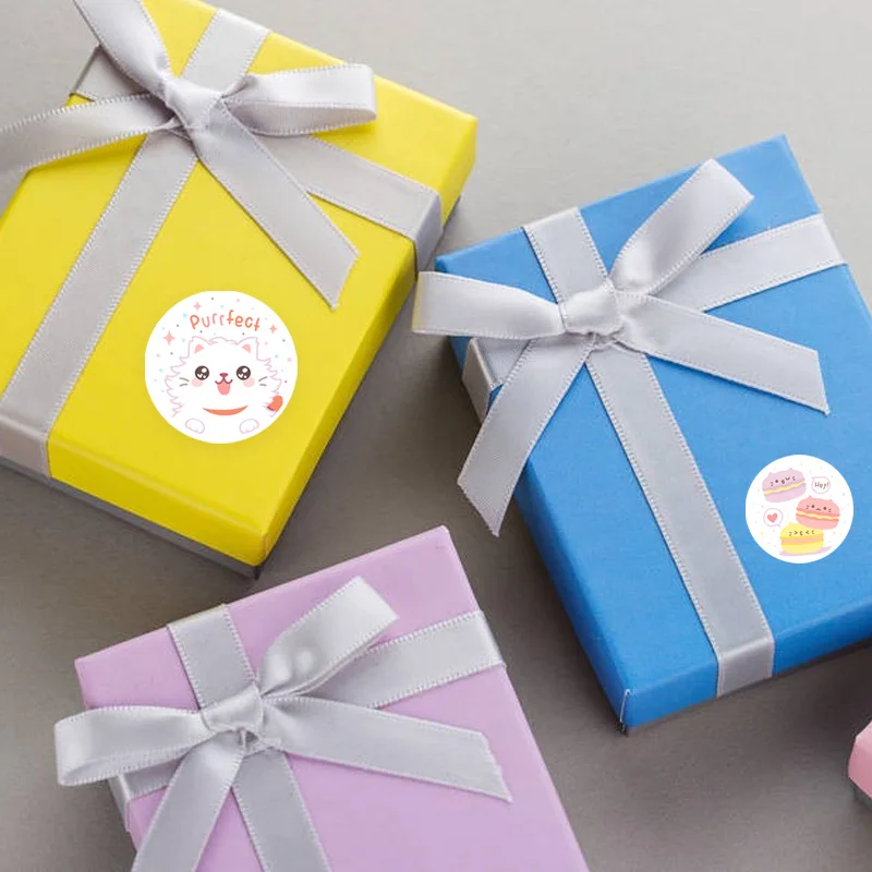 50-500pcs Cute Reward Stickers for Kids Children Kindergarten School Encouragement Students Games Toy Animals Stationery Labels