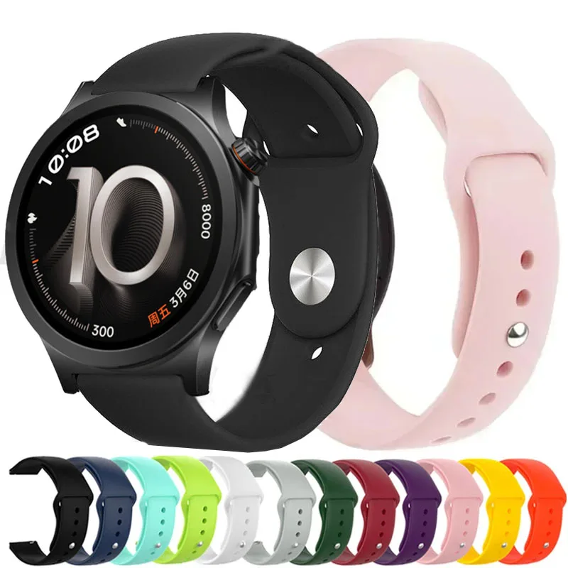 18mm 22mm Silikonarmband für Oppo Watch X3 X X2/X2 3Mini Sport Correa für Oneplus Watch 3 2 2R/Lite/46mm 43mm/4 Pro/S Armband