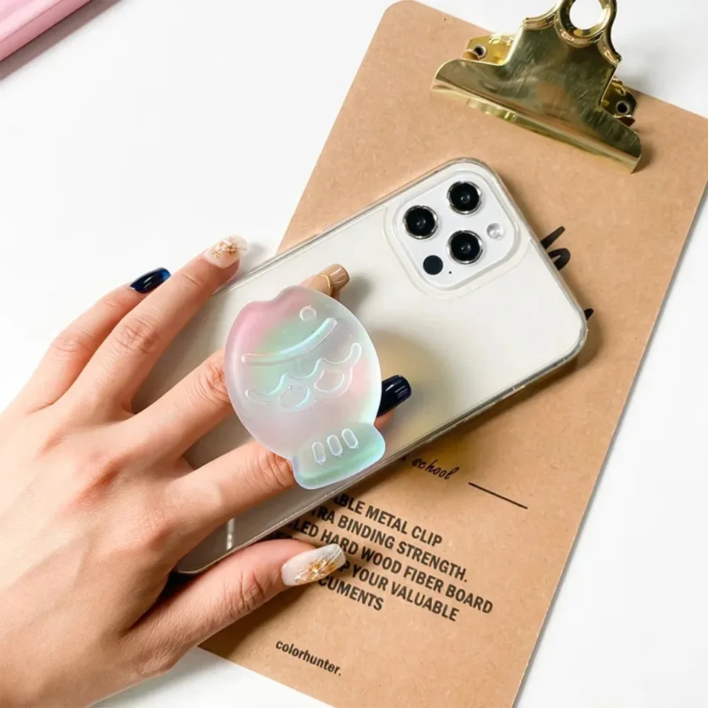 الكورية الليزر كريستال اللون الأسماك المغناطيسي جذب الهاتف قبضة توك Griptok حامل هاتف آيفون حامل ل Magsafe