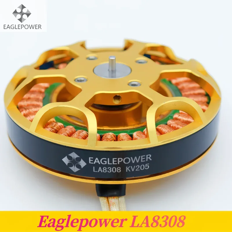 Eaglepower LA8308 Brushless Motor kv90 KV130 kv160 KV180 KV205 High Power Loading Motor for Large Agricultural Drone HLY W9225