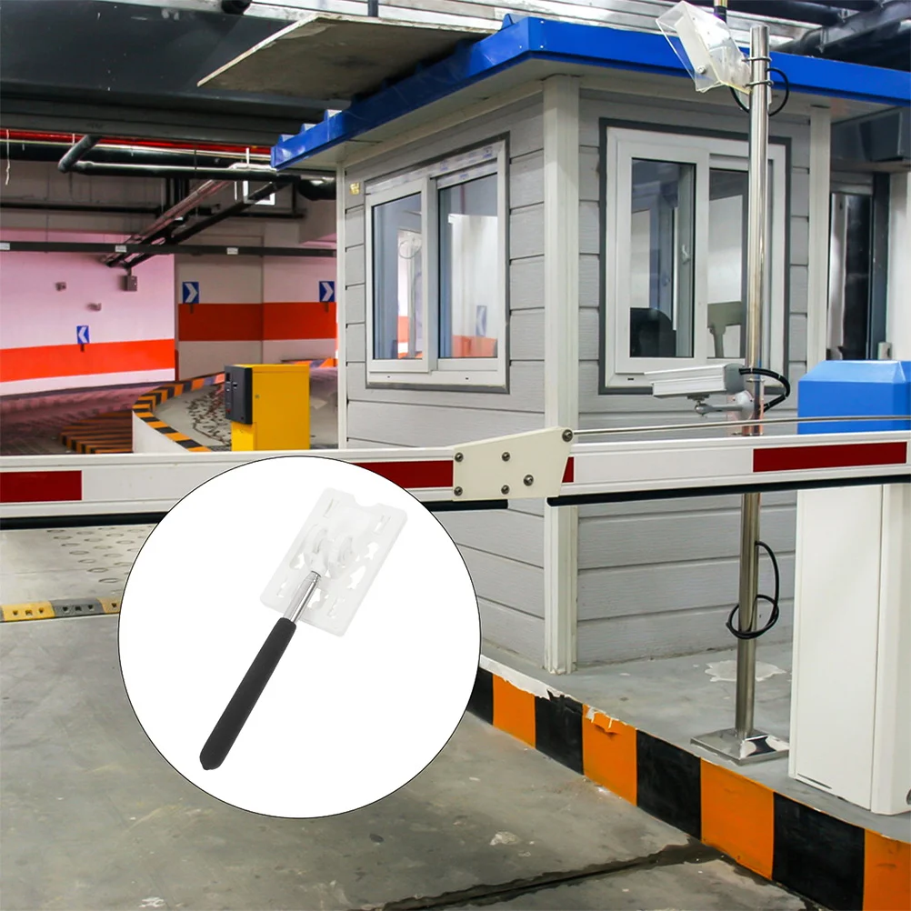 Extended Parking Rod for Vehicle Card Swiping Tool with Automatic Extension Compact Design Toll Payment Aid Access