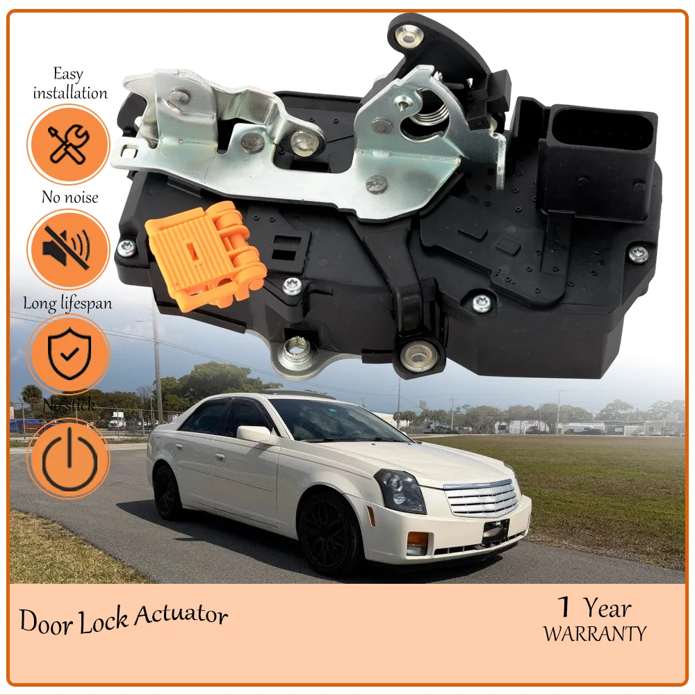 

Front Left Driver Side Door Lock Actuator 7-Pin Port Compatible With Cadillac CTS 2003-2007 SRX 2004-2006 oem 931-392,25843196