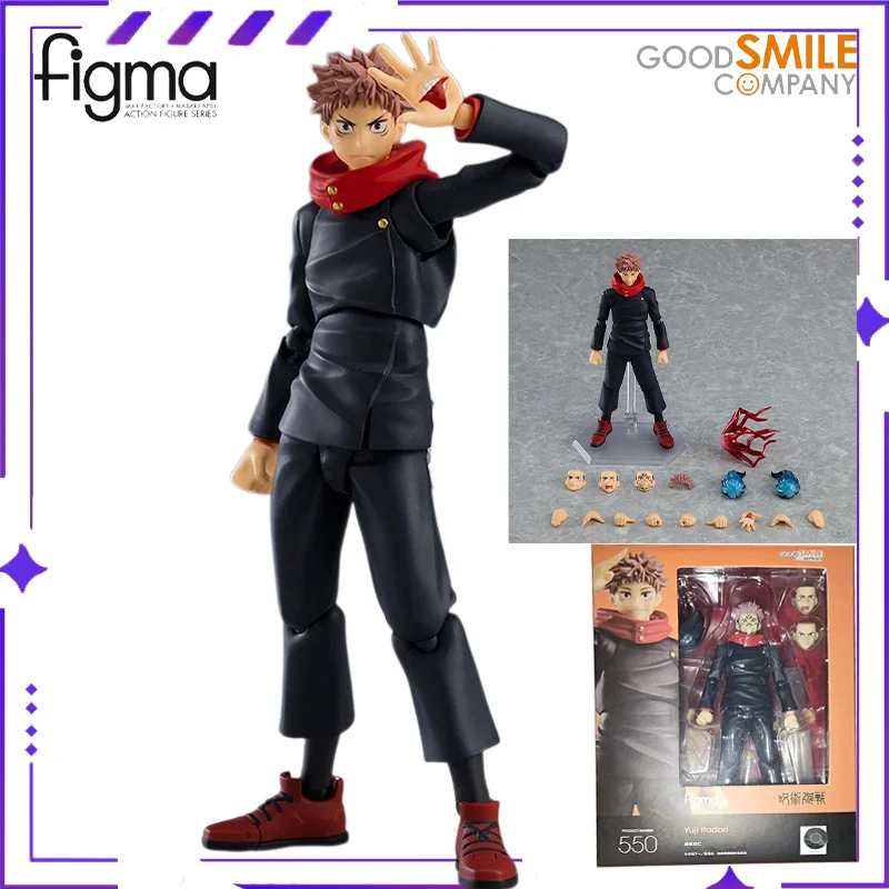 

【 in Stock 】 Max Factory Original Figma # 557 Spell Battle Gojo Satoshi Anime Mobile Doll Model Handmade Toy Gift Collection