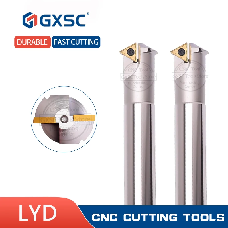 

Thread Milling Cutter Rod LYD-C16-D20-150L-2T machining center LYD Lifting Ring Thread Milling Cutter Rod For TC Series Inserts