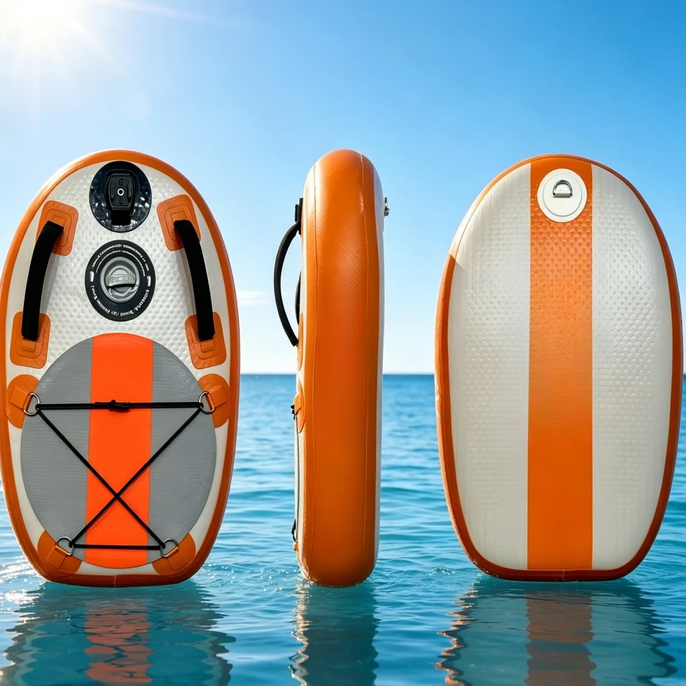 Super buoyant swimming follow-up artifact inflatable foldable storage area outdoor water selfie video