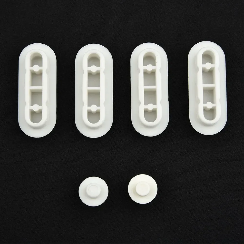 Toilet Seat Cushion White EVA HDPE Antislip Gasket Toilet Seat Cushion Pads Bumper Bathroom Lifter Kits Home Improvement