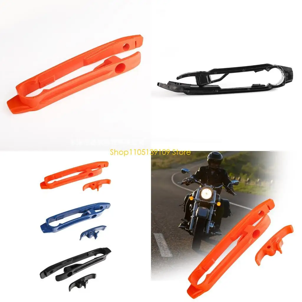 

Strong Motorcycle Chain Slider High Strength Plastic Wear Resistant Guide Easy Installation Lightweight for EXC XCW