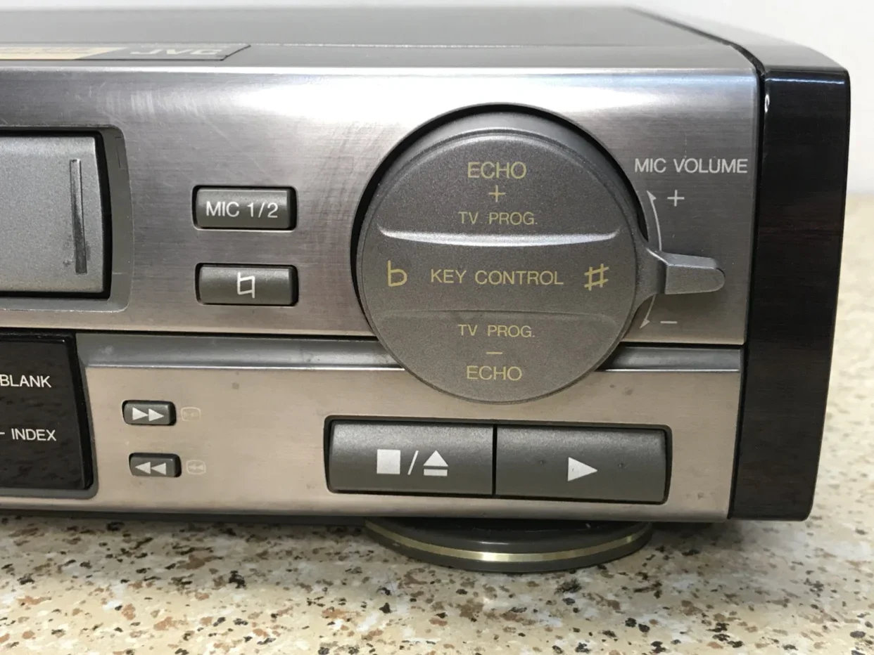 Used JVC six head video recorder HI-FI high fidelity image PAL/NTSC multi standard stereo VHS