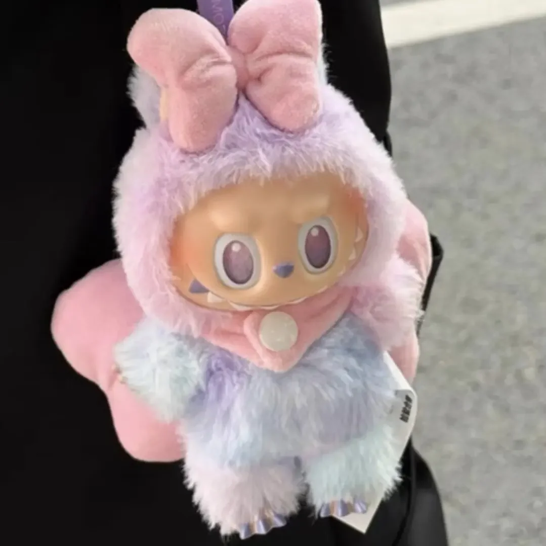 【بدون دمية】لـ Labubu 3.0 Big in Engery Series Labubu وشاح على شكل فيونكة كبيرة إكسسوارات عصرية من Labubu