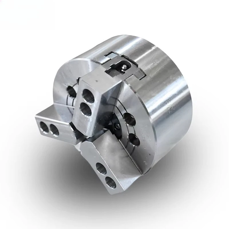 Different jaw pull rod numerical control chuck shaft head vacuum machine tool