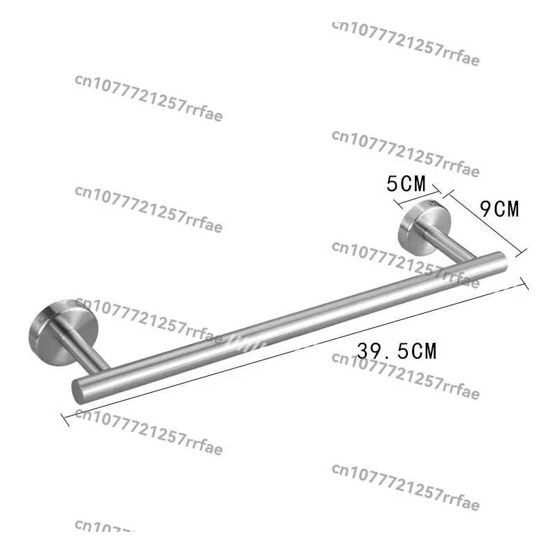 Stainless Steel Brushed Gold Bathroom Accessories Set Wall Mounted Chrome Plated Bath