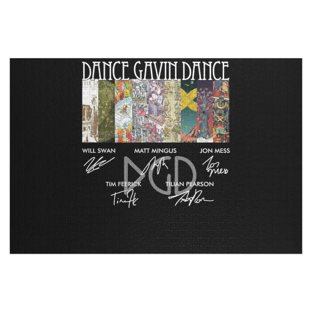 

Dance Gavin Dance Will Swan Matt Mingus Jon Mess, Graphic Trending Unisex Youth Jigsaw Puzzle Baby Wooden Puzzle